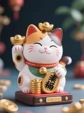 画像生成チャレンジ·招き猫 の投稿作品