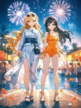 水着 vs 浴衣 総選挙·海か祭りか君の推し の投稿作品