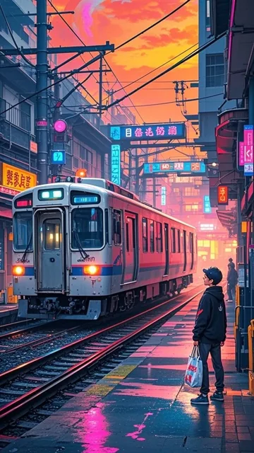 例えば やってみた 夕日のマチ