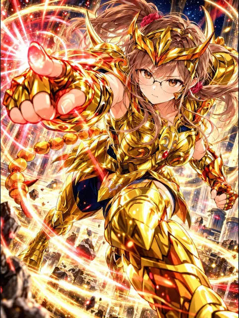 スカーレットニードル・アンタレス!