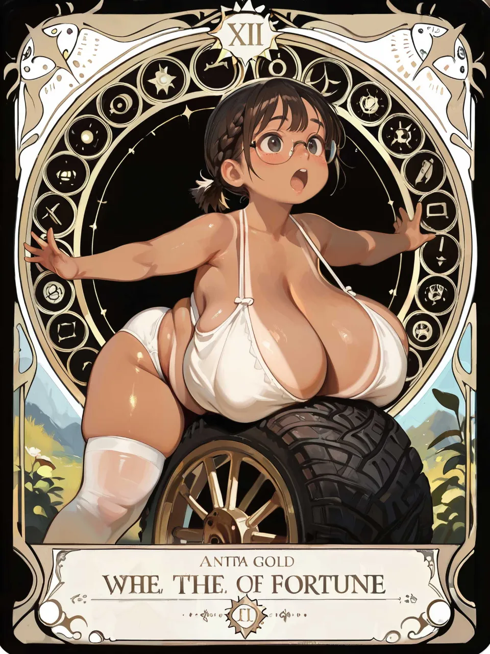 「WHEEL of FORTUNE」…タイヤじゃねぇか( ゚д゚)