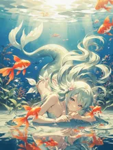 金魚と人魚