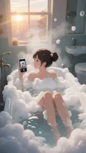 泡に溶けるひととき