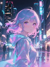 カラフルヘアガール·チャレンジ の投稿作品