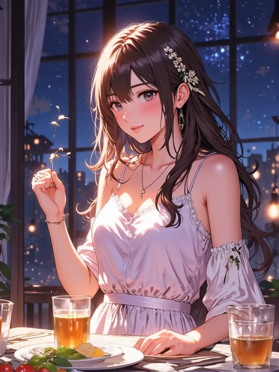 さ、夜はこれから…