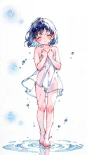 透け透け — bikinigirlsさんのAIイラスト