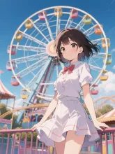 念願の観覧車