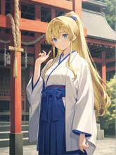 画像生成チャレンジ·巫女 の投稿作品