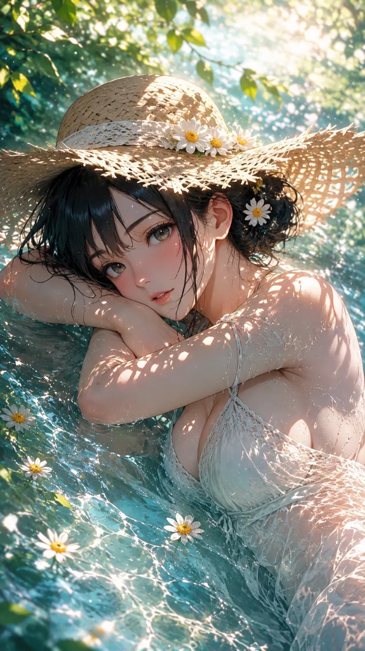 木漏れ日のサマーガール