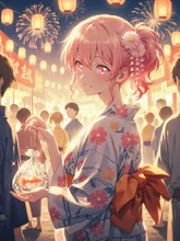 画像生成チャレンジ·夏祭り の投稿作品