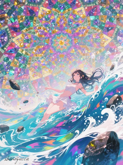 色に漂う