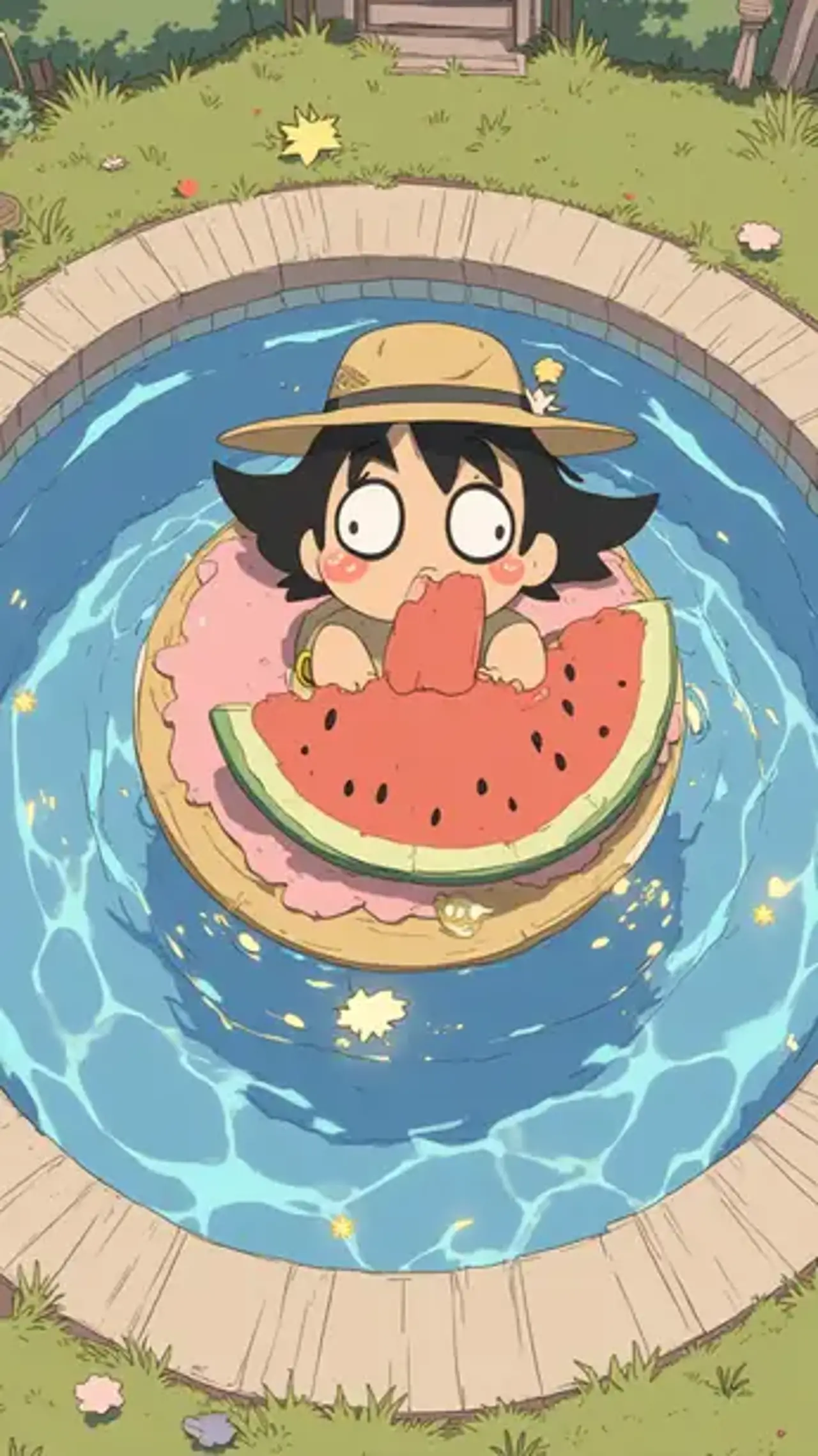 "The first bite of watermelon makes summer bubble up in the…