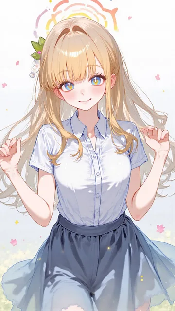 透け感のあるアニメ - なの豆