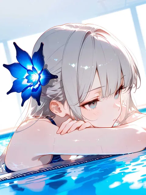 プール、スクミズ