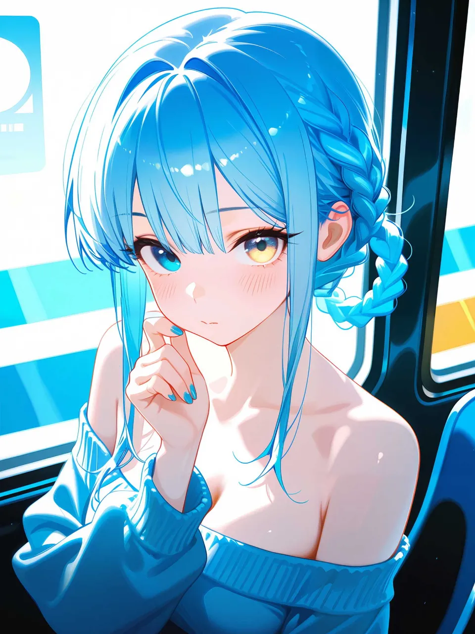 お願い…これ取りたいの…。 — りな〜！さんのAIイラスト