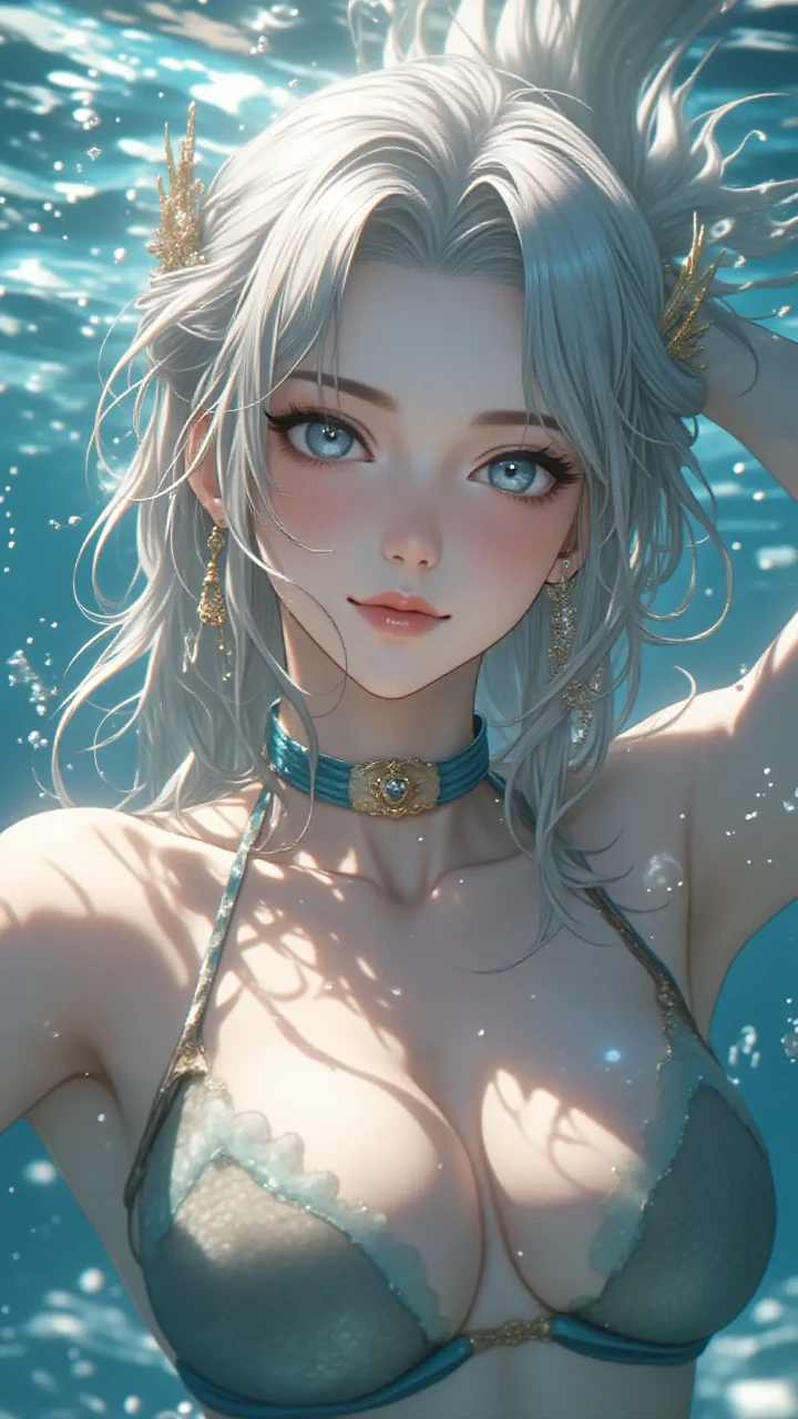 海中 — SUPPgegegeさんのAIイラスト