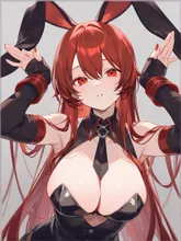 兎耳 — 王羽さんのAIイラスト