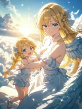 ほ〜ら、雲の上だよ～