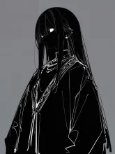 憎悪 — 赤井 蹄さんのAIイラスト