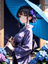 茶屋の軒先