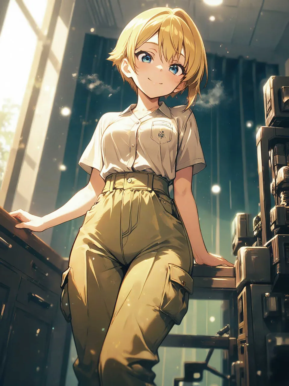 歯車少女…製造工場の工員