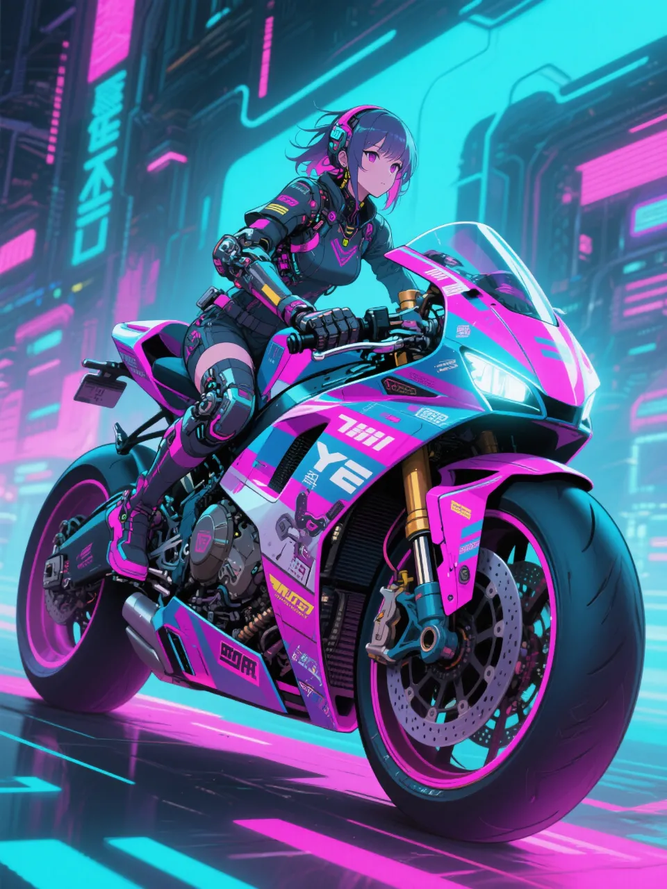 これぞ痛車！ビバ、痛車！痛車、サイコー！🕺 — 火咲・和霸さんのAIイラスト