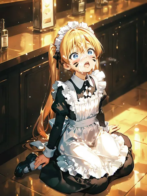 顔の変な黒い線はなんだ?