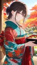 P　彩り秋めく