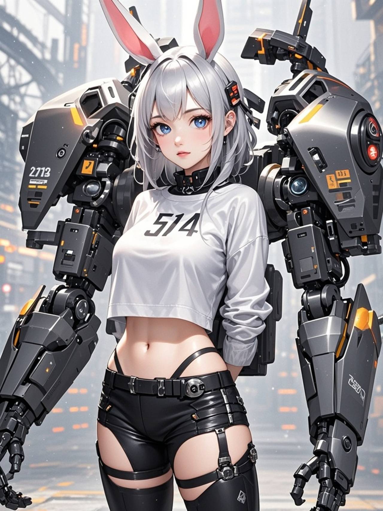 Cyber Pilot "34" Game Cosplay