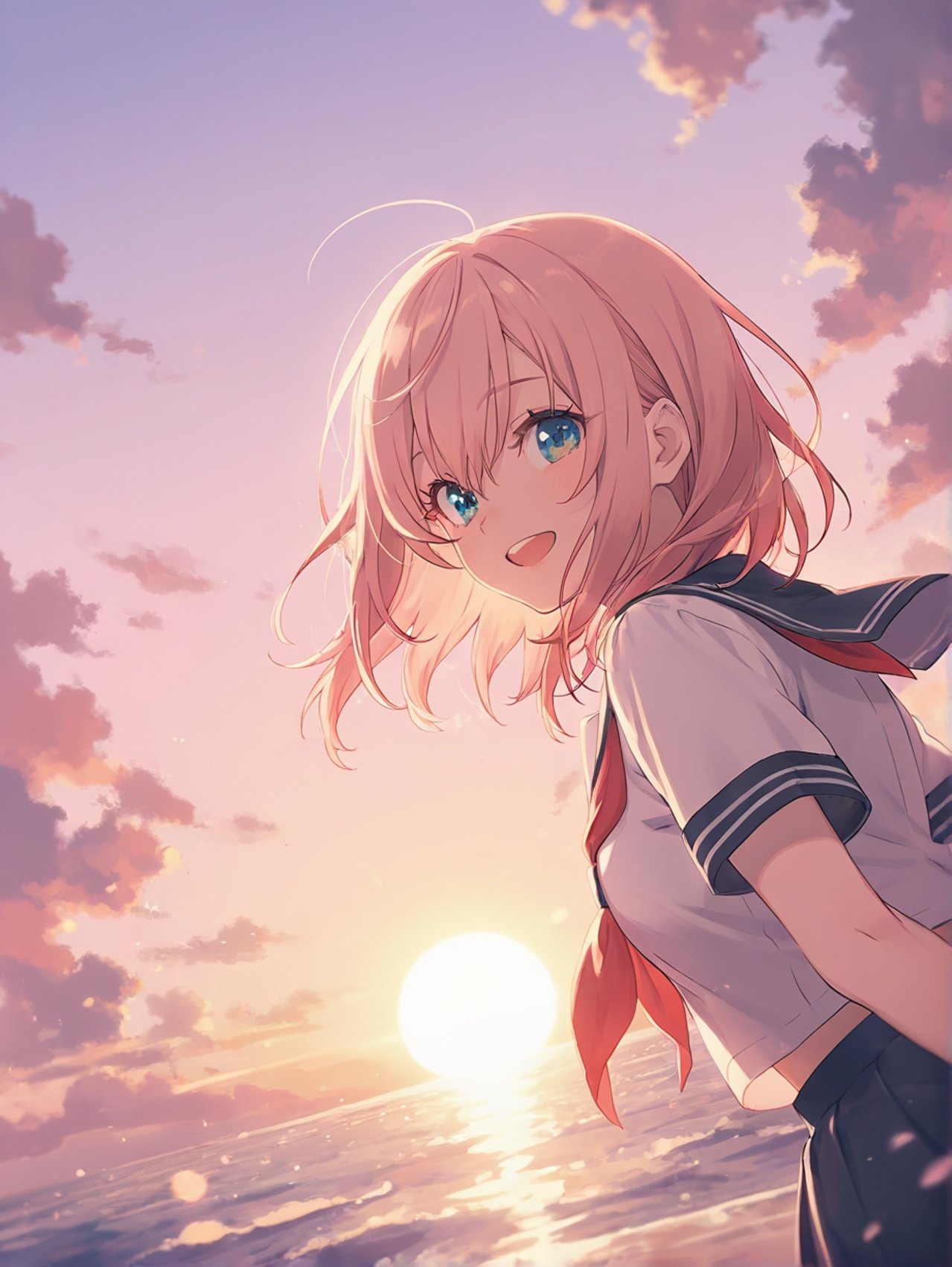 眩しいあの子 — 雫奈  低浮さんのAIイラスト