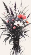 秋の七草 — naoxさんのAIイラスト