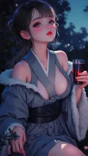 月見 — naoxさんのAIイラスト