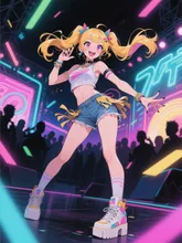 ダンサー — オッドアイイラストのAIイラスト｜SUPPART