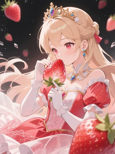 高精度アニメ - いちご狩り🍓 / マロン