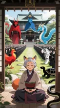 大陰陽師「御門　ツネ(みかど　つね)」