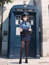 画像生成チャレンジ·お巡りさん の投稿作品