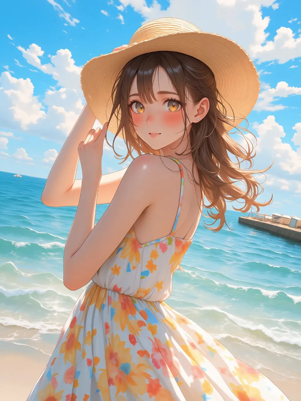 麦わら帽子② — TAN2kunさんのAIイラスト