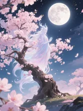 樹齢千年の桜に宿りし精霊