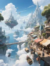 空の市場