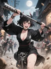 鬼の姫の大行進。