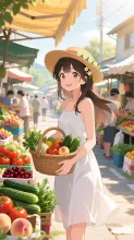 初夏の朝市·初夏チャレンジ の投稿作品