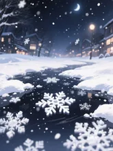 雪の結晶 — みゅげさんのAIイラスト