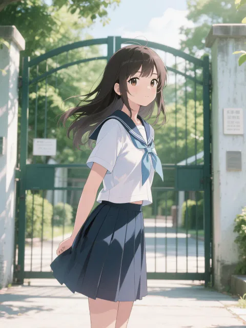 初夏の制服③