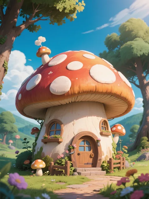 きのこの家🍄