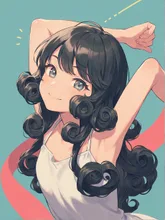 くるっくる — hina._さんのAIイラスト