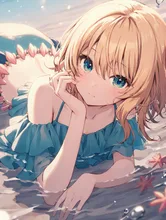 水着着る人魚 — hina._さんのAIイラスト