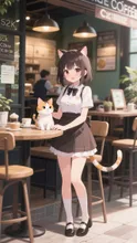 いらっしゃいませ😊 — ta_kiさんのAIイラスト