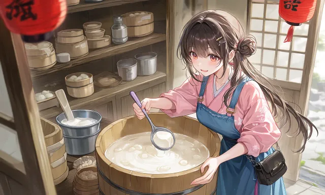 豆腐作りって大変ですね✨️