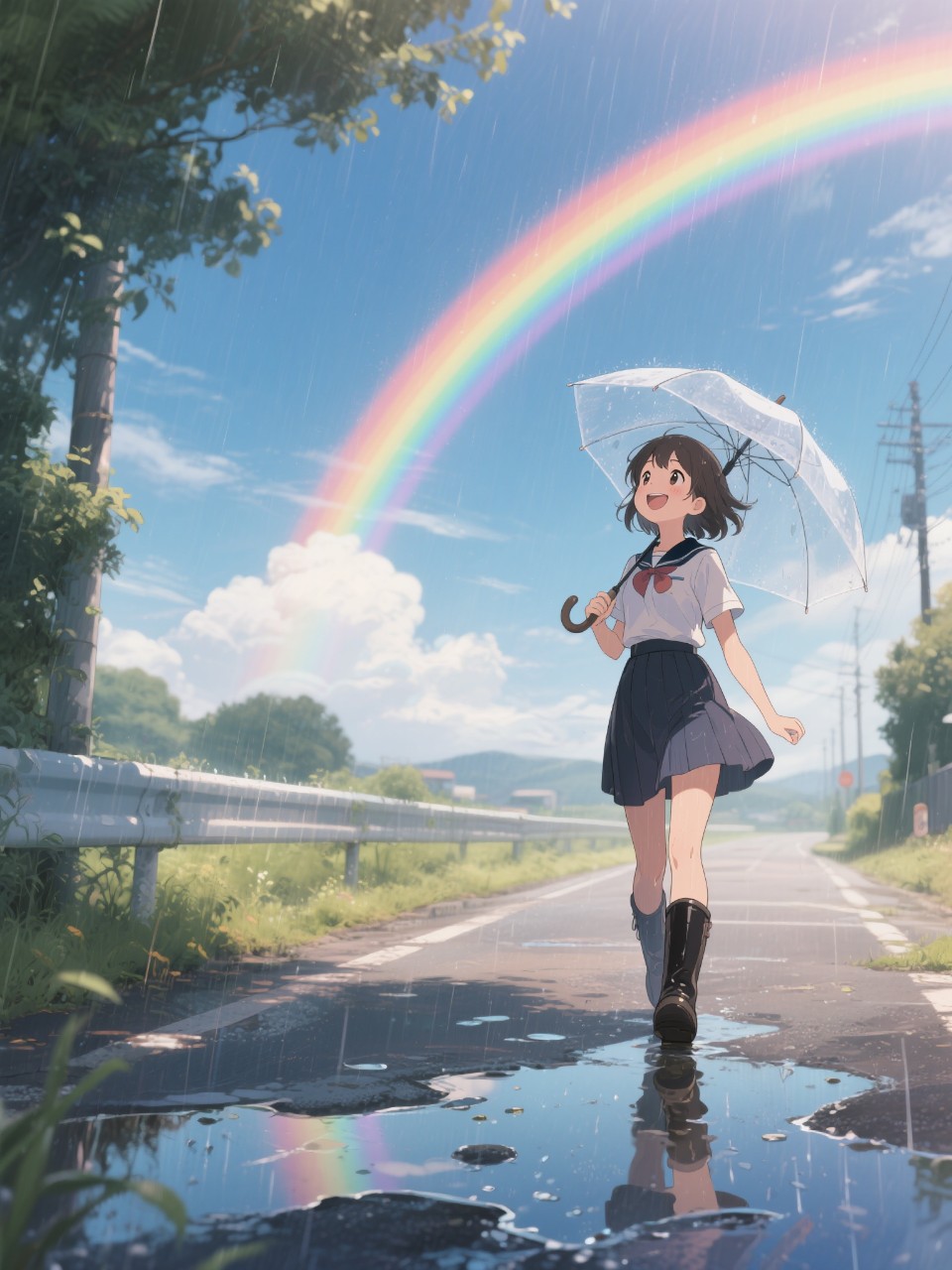 雨上がり