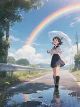 雨上がり
